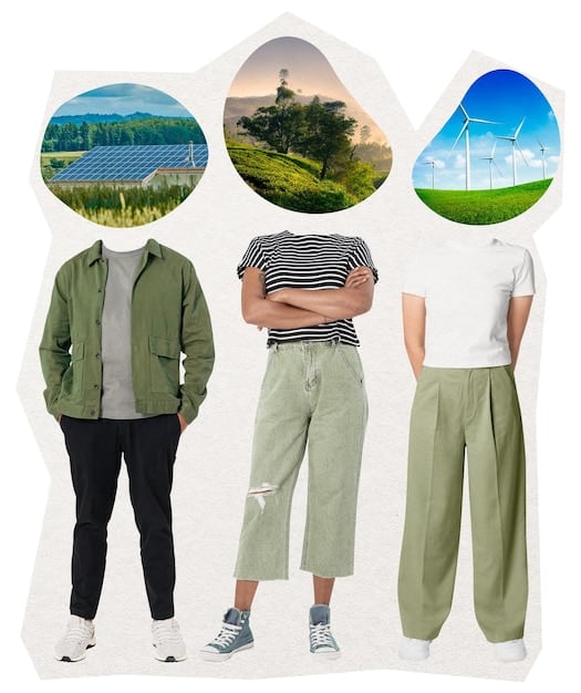 A collage of different layered casual outfits showcasing various combinations of tops, jackets, pants, and accessories. The collage highlights the versatility of layering and how it can create diverse looks.