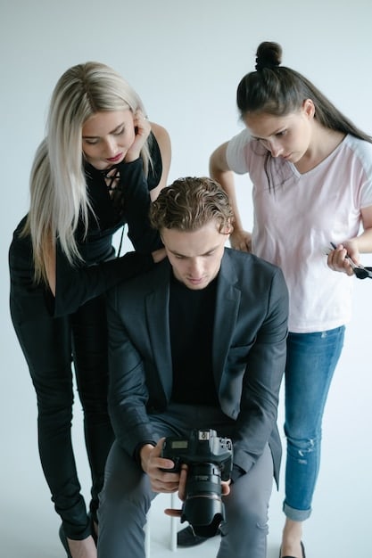 Exclusive Look at a Major US Fashion Magazine Photoshoot