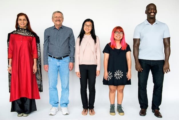 A diverse group of models of different ages, ethnicities, and body types showcasing inclusive designs at New York Fashion Week 2025. The models are wearing adaptive clothing with features like magnetic closures and adjustable waistbands, highlighting the industry's commitment to inclusivity and accessibility as part of New York Fashion Week 2025: The Top 5 Trends You Need to Know Now.