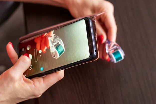 A close-up shot of a hand scrolling through a TikTok feed filled with videos of people showcasing different outfits and fashion trends. The screen reflects brightly colored clothing and accessories, emphasizing the visual nature of fashion content on the platform. The focus is on the smartphone screen, illustrating how accessible and immediate fashion inspiration is through social media. Showcasing The Impact of Social Media on Fashion Trends: How TikTok and Instagram are Shaping What We Wear in daily life.